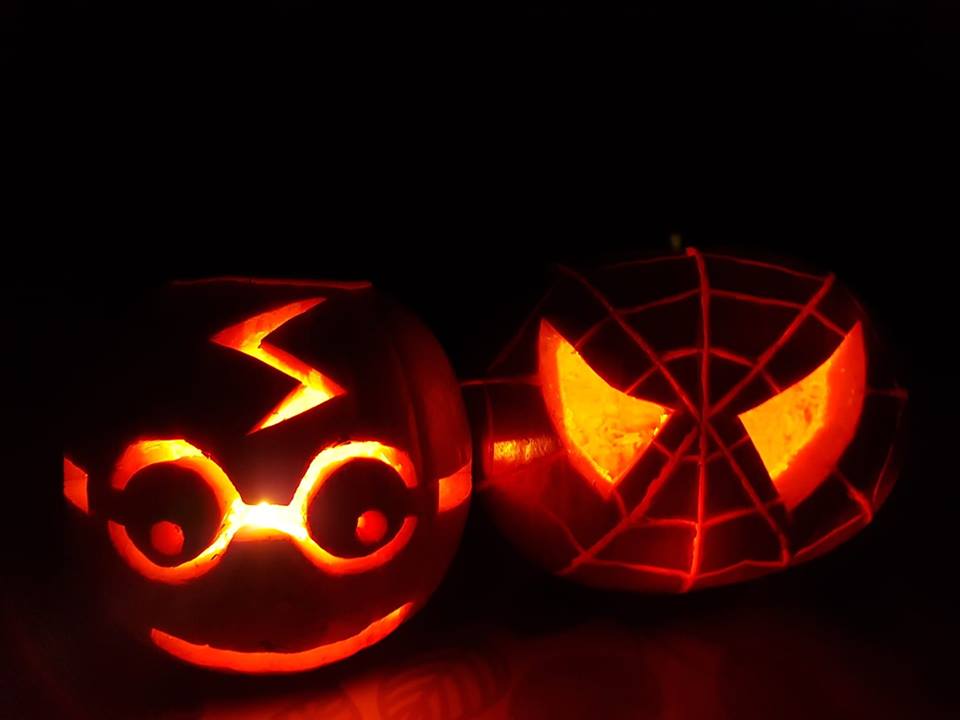 Pacman and other Halloween pumpkins – Quick HR